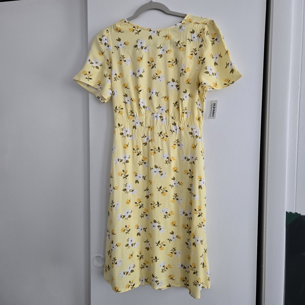 Floral Yellow Dress